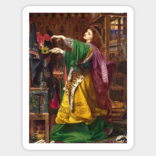 Morgan-Le-Fay by Frederick Sandys Sticker